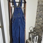 John Deere Bib Denim Overalls Youth Size 16 Regular 