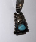 Vintage Native American Expandable Watch Band With A Beautiful Colored Stone