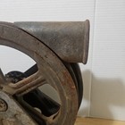 Antique Industrial Rowe Pulley Chain Gear Sprocket Vintage Garage Opener  Steel
