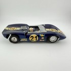 Tamiya Lola T-70 Slot Car Blue 1960 s Vintage Assembled 1 24 Scale Made In Japan