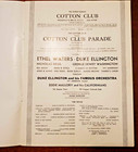 Duke Ellington Signed 1937 Cotton Club Parade Program 25   Second Edition