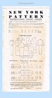 New York 4  1950s Rare Uncut Designer Sun Dress Sz 34 B Vintage Sewing Pattern