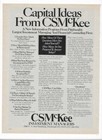 1977 Mellon Bank   Cs Mckee Investment Managers Vintage Print Advertisements