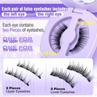 Magnetic Eyelashes With Applicator  Mangetic Eyelashes Natural Look  Wispy Ma   