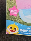 Nib Pinkfong Baby Shark Triple Lane Water Slide 20 Ft Long 3 Boogie Boards