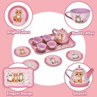 Cat Tea Party Set For Little Girls - 19pcs Pretend Play   Gift For Toddlers A   