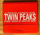 New  unused  Twin Peaks Inperial Matchbook - A David Lynch Film