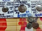 11 Ancient Roman Bronze Coin Lot     Constantius Ii  Valentinian  Arcadius   More