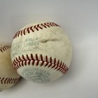 Lot Of 2 Used American League Official Mlb Baseballs Joe Joseph Cronin