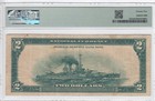 1918  2 Federal Reserve Bank Note Battleship Fr 755 Pmg Vf 25 C3659062a