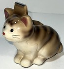 Vtg 2003 Figi Graphics Kitty Cat Kitten Tape Dispenser Holder Ceramic Td-cat-101