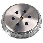Prestige Import Group Cigar Hygrometer With Glass Face   Silver Frame