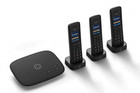 Ooma Telo Voip Free Internet Home Phone Service With 3 Hd3 Handsets  Affordable