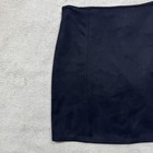 Windsor Skirt Womens Medium Black Mini Bodycon Front Slit High Waist Made Usa