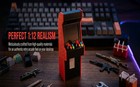 1 12 Scale Ornament Miniature Arcade Machine Model For Diy Craft Projects