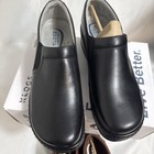 Klogs Naples Work Shoes Wide Sizes Womens Leather Black Brown 13w 14w Smooth