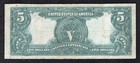 Fr  280 1899  5 Five Dollars    chief    Silver Certificate Currency Note Very Fine