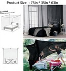 Canopy Bed Curtains 4 Corners Mosquito Net Mosquiteros Para Camas Bed Canopie   