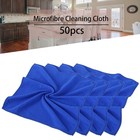 Microfiber Cleaning Cloth Set Of 50 Towel Rag Car Polishing Detailing No-scratch
