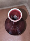 11 8  Chinese Old Iron Red Glaze Porcelain Vase Mark