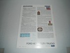 1975 Ford W-series Truck Brochure Coe Semi W-wt-9000 Excellent Original Nos