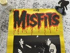 Misfits Rare Concert Poster Flyer 1986 Danzig Necros All Hell Breaks Loose 