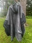 Thermarest Honcho Poncho Gray And Black Insulated Blanket   Poncho