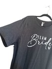 Team Bride T-shirt Bachelorette Party Wedding Gray Top Women   s 2xl Xxl  5116