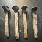 Vintage Railroad Spikes  4  Used