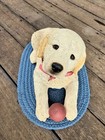 Sandicast Golden Retriever Pup - 9 X 16 Inches    120 Retail   Used