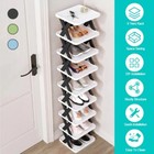 Detachable Shoe Rack Storage Organizer     Space Saving Shoe Shelf For Home Entryw