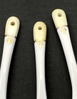 Set Of 3 Porcelain Spoons Red Rose Floral Design And Lusterware Tip 5   