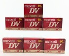  7  Maxell 60 Minute Mini Dv Digital Video Cassette Tapes - New Sealed 