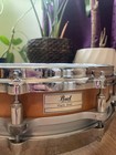 Pearl Maple Shell Piccolo Snare Drum 14x3 5  Free Floating
