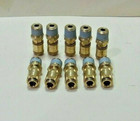  05 Pcs  Parker rectus 20kaan10mpxs  Brass low Pressure Quick Coupling 1 8  New 