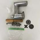 Vintage Kitchenaid Hobart Meat Food Grinder With Sausage Stuffer Fg All Metal