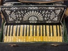 Antique Moreschi   Sons Piano Accordion With Hard Case 