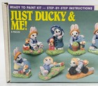 Accents Unlimited Wee Crafts Just Ducky   Me 8 Piece Easter Figurines Paint Kit