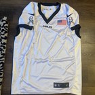 2024 Philadelphia Eagles Team Issued Practice Jersey Military Sz 54 White Clean