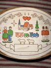 Antique German Erzgebirge Wooden Box Toy Soldier Set