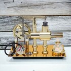 Hot Air Stirling Engine Model Toy Micro Motor Power Generator Engine Diy Motor