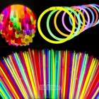 300x 8  Glow In The Dark Sticks 8 Colors Bracelets Necklaces Party Favors Pack