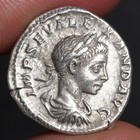 Winged Victory Denarius Ancient Roman Empire Silver Coin 228ad Sev Alexander