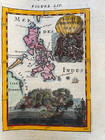 Philippines Dated 1682 Alain Manesson Mallet Antique Map 17th Century
