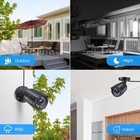 Zosi 8ch 5mp Lite Dvr 1080p Outdoor Cctv Security Camera System Kit Night Vision