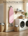 Ironing Board Hanger Wall Mount  Space Saving Laundry Room Organizer