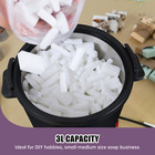 Soap Making Machine 3l Electric Melter Soap Melting Heater Pouring Pot Diy Mold