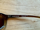 Kaenon Monterey Polarized Wrap Sunglasses Brown Frame Brown Lenses  Women s