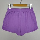 Lululemon Purple Athletic Shorts Youth Xl Elastic Waist Drawstring