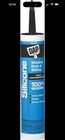 Case  12  Dap 08642 9 8oz Black 100  Silicone Sealant Caulk 6737779
